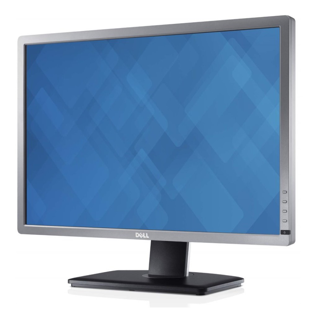 DELL used οθόνη U2412M IPS-LED, 24" 1920x1200, VGA/DVI/DisplayPort, silver, Grade A