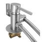 BRUNO εντοιχιζόμενη μπαταρία μπιντέ M61763, αναμεικτική, ασημί