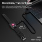RUIZU MP3 player M8, 1.54", 32GB, Bluetooth, ελληνικό μενού, μαύρο