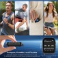 RUIZU MP3 player M8, 1.54", 32GB, Bluetooth, ελληνικό μενού, μαύρο