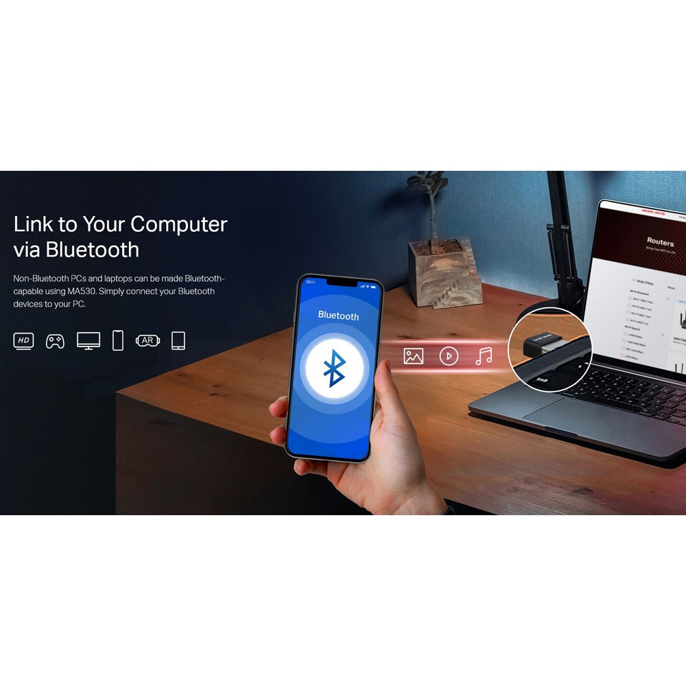MERCUSYS Nano USB Adapter, Bluetooth 5.3 , V.1.0