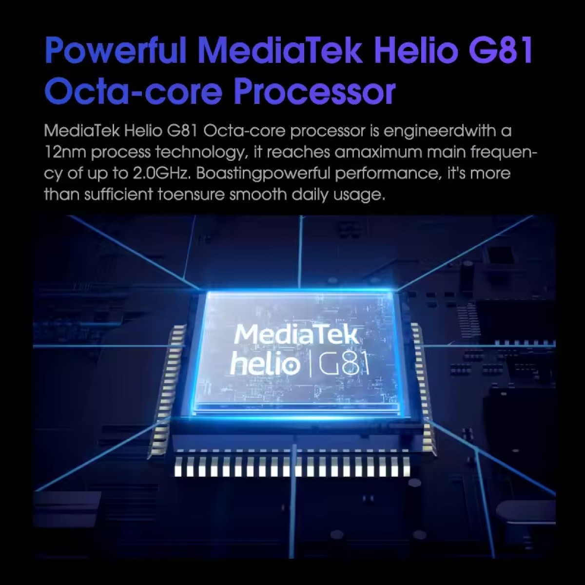 MEIZU smartphone Mblu 22 Pro, 6.79", 8/256GB, 5000mAh, μαύρο