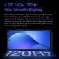 MEIZU smartphone Mblu 22 Pro, 6.79", 8/256GB, 5000mAh, μαύρο