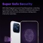 MEIZU smartphone Mblu 22, 6.79", 3/64GB, 5000mAh, λευκό