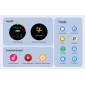 MIBRO smartwatch Lite 3 με 2x λουράκια, heart rate, 1.3" AMOLED, 2 ATM, γκρι/καφέ