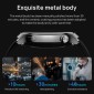 MIBRO smartwatch Lite 3 Pro με 2x λουράκια, heart rate, 1.32" AMOLED, GPS, 5 ATM, γκρι/καφέ