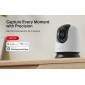 MERCUSYS smart κάμερα MC210, 2K/3MP, WiFi, PTZ, SD, EU/1.0