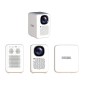 MECOOL smart βιντεοπροβολέας KP2, 1080p FHD, 600 ANSI, Wi-Fi, λευκός