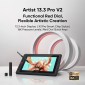 XP-PEN ταμπλέτα σχεδίασης με οθόνη & γραφίδα Artist 13.3 Pro V2, 10.95", μαύρο