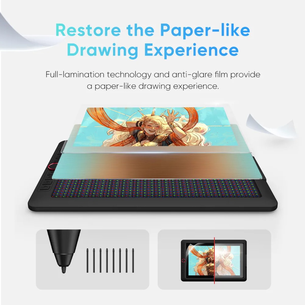XP-PEN ταμπλέτα σχεδίασης με οθόνη & γραφίδα Artist 13.3 Pro V2, 10.95", μαύρο