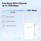 MERCUSYS range extender ME60X, WiFi 6, 1500Mbps AX1500, Ver. 1.0