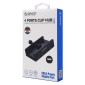 ORICO USB hub MH4PU-P με σφιγκτήρα, 4x θυρών, 5Gbps, USB σύνδεση, ασημί