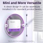 SONOFF smart διακόπτης MINI-RBS για μηχανισμό κουρτινών, WiFi, συμβατός με Matter, λευκός