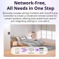 SONOFF smart διακόπτης MINI-RBS για μηχανισμό κουρτινών, WiFi, συμβατός με Matter, λευκός