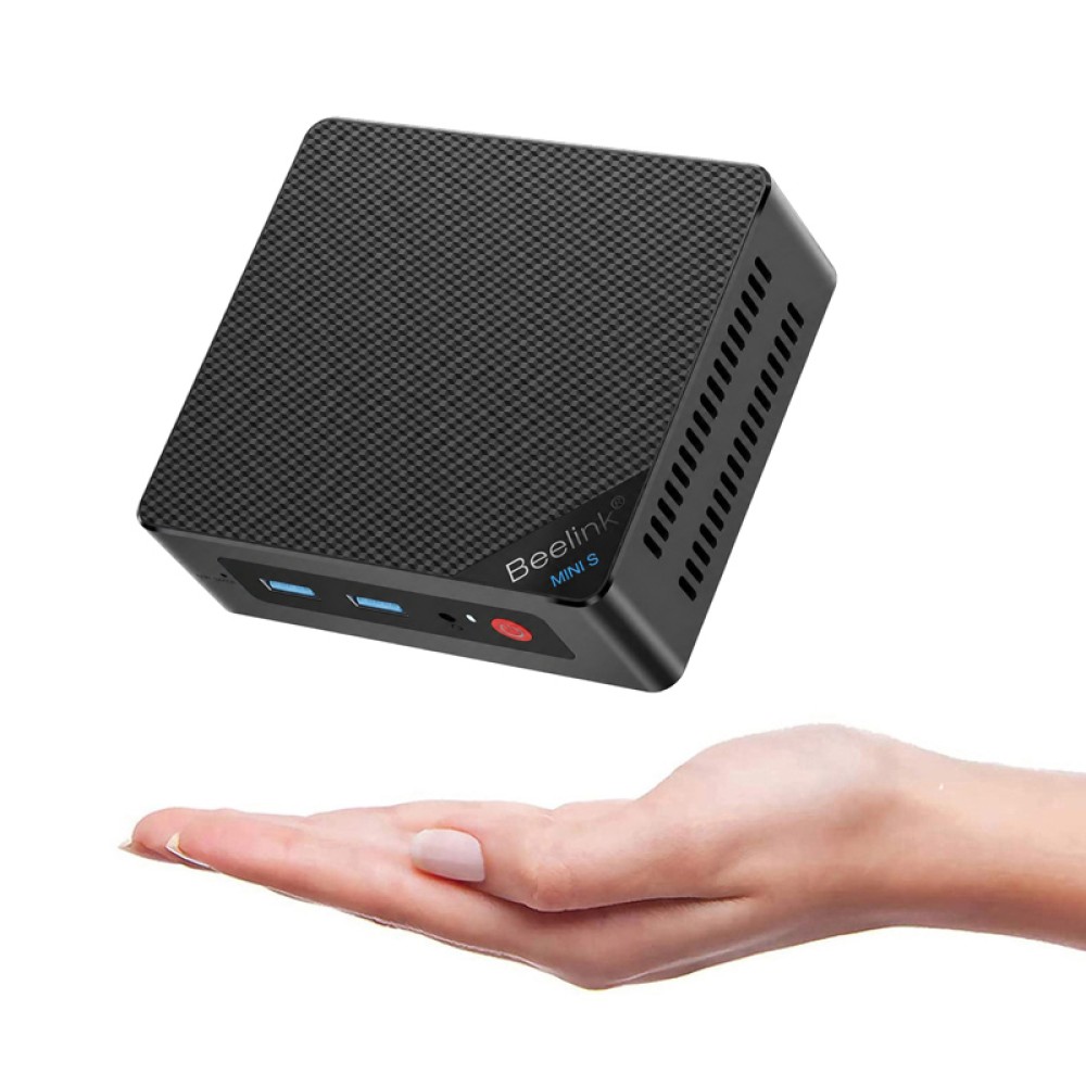 BEELINK mini PC Mini S12 Pro, Intel N100, 12GB, 512GB M.2, Windows 11 Pro