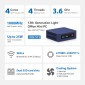BEELINK mini PC Mini S13, Intel N150, 12GB, 512GB M.2, Windows 11 Pro