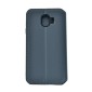 POWERTECH Θήκη Slim Leather για Samsung J4 2018, γκρι