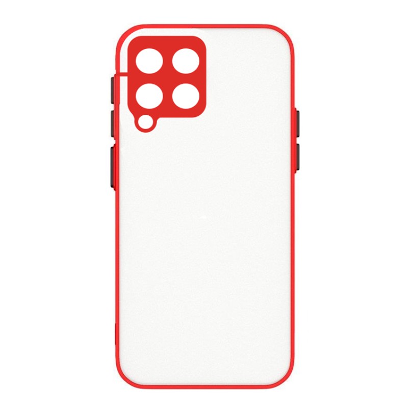 POWERTECH θήκη Milky MOB-1840 για Samsung Galaxy A42 5G, κόκκινη