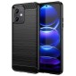 POWERTECH θήκη Carbon MOB-1848 για Xiaomi Note 12 5G/Poco X5, μαύρη