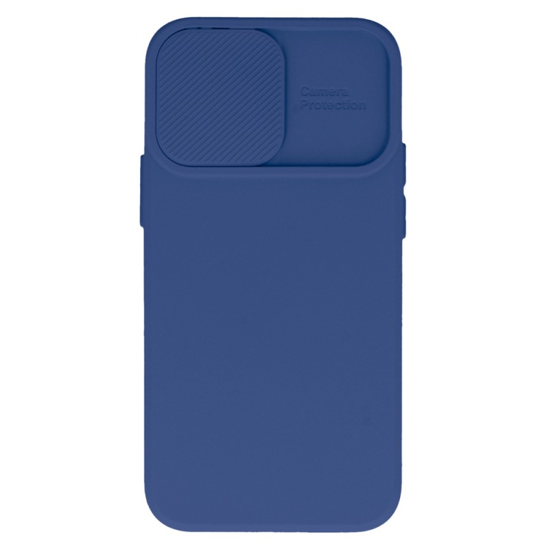 POWERTECH Θήκη Camshield Soft MOB-1882 για iPhone 15 Plus, μπλε