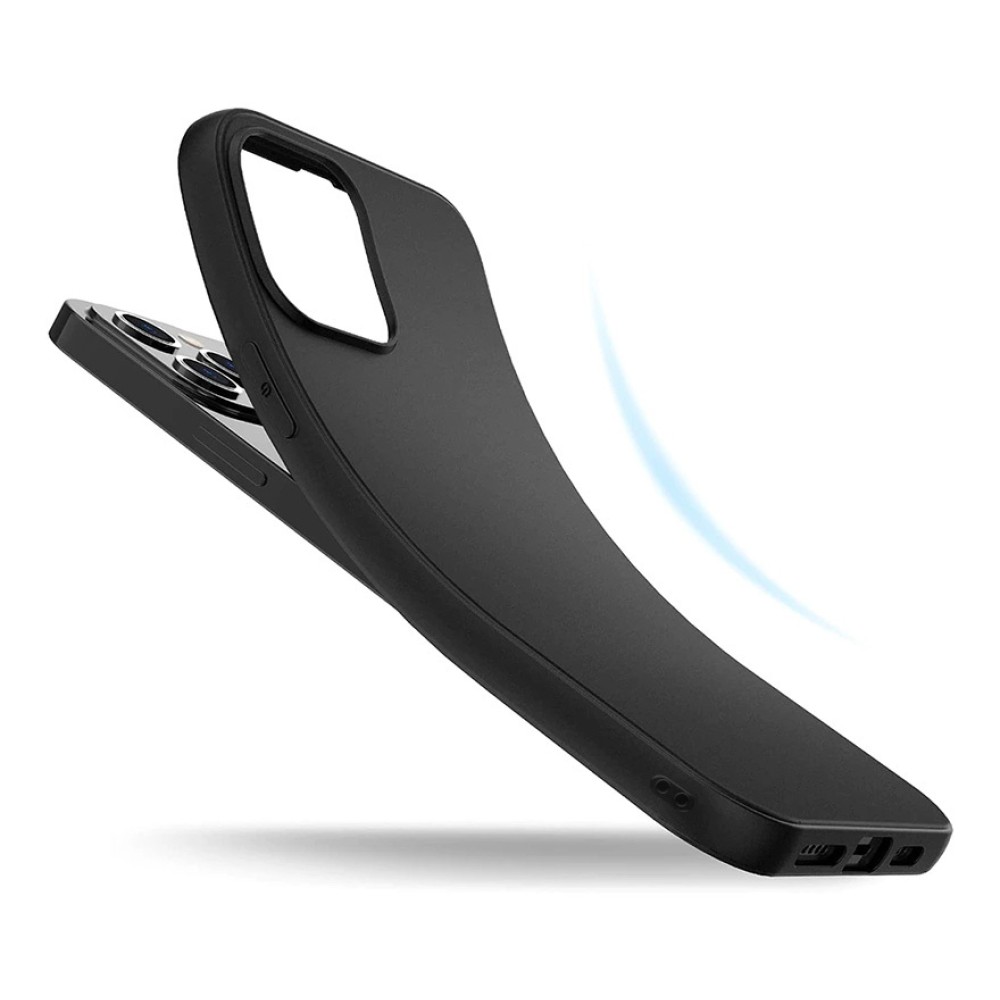 POWERTECH θήκη MATT MOB-2000 για Samsung Galaxy A35 5G, μαύρη