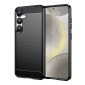 POWERTECH Θήκη Carbon MOB-2008 για Samsung S25, μαύρη