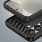POWERTECH Θήκη Carbon MOB-2009 για Samsung S25 Edge, μαύρη