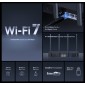 MERCUSYS router MR27BE, WiFi 7, 3.6Gbps BE3600, EasyMesh, Ver 1.20