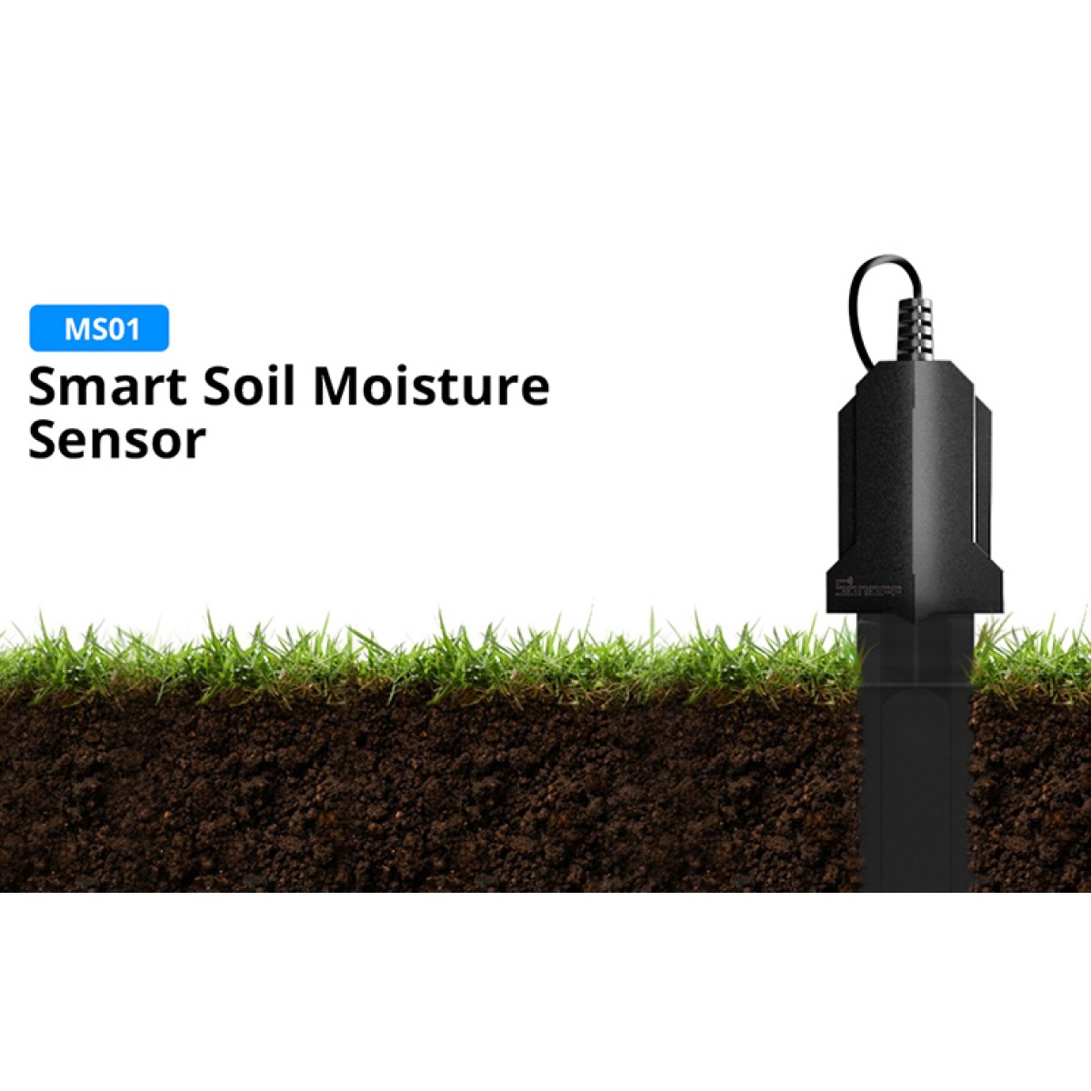 SONOFF smart αισθητήρας υγρασίας εδάφους MS01, αδιάβροχος, 50cm