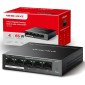 MERCUSYS Desktop Switch MS105GP, 5x 10/100/1000 Mbps, PoE+, V.3.0