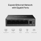MERCUSYS desktop switch MS105GS, 5x Gigabit θύρες, V2.0