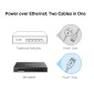 MERCUSYS Desktop Switch MS108GP, 8x 10/100/1000 Mbps, PoE+, Ver. 1.0