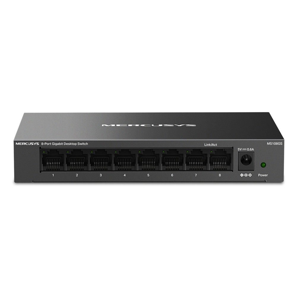 MERCUSYS desktop switch MS108GS, 8x Gigabit θύρες, V1.0