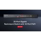 MERCUSYS rackmount switch MS120GP, 20x Gigabit θύρες, PoE+, V1.0