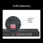 MERCUSYS rackmount switch MS120GP, 20x Gigabit θύρες, PoE+, V1.0