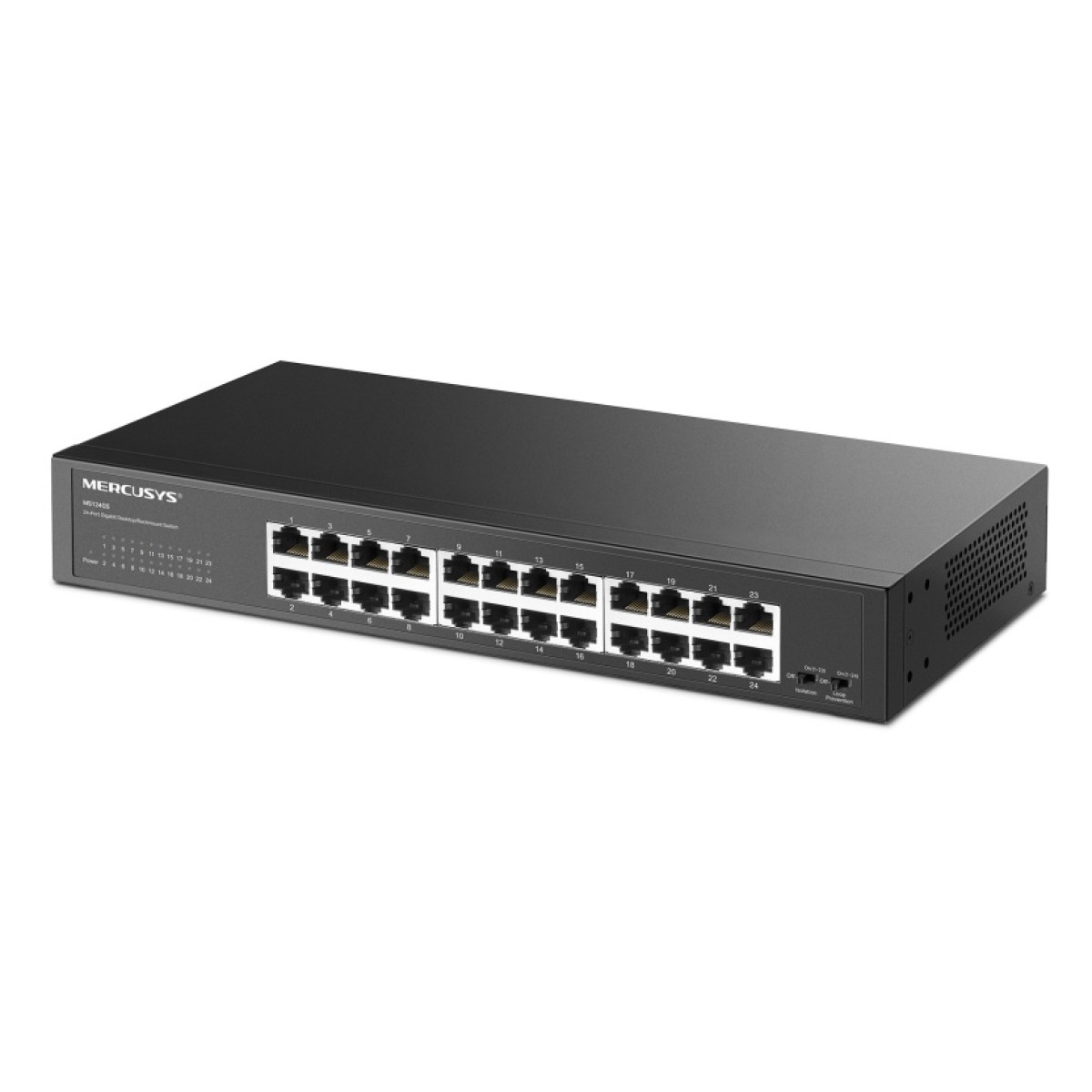 MERCUSYS desktop/rackmount switch MS124GS, 24x Gigabit θύρες, V1.0