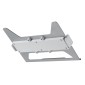 BRATECK Βάση laptop NBH-6E για βάση οθονών, VESA 75x75, 11.6-17.3", γκρι