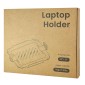 BRATECK βάση laptop NBH-8 για βάση οθονών VESA, έως 17", μαύρη