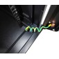 POWERTECH επιτοίχια καμπίνα rack 19" NETW-0037, 600 x 450 x 370mm, 6U