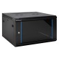 POWERTECH επιτοίχια καμπίνα rack 19" NETW-0037, 600 x 450 x 370mm, 6U