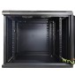 POWERTECH επιτοίχια καμπίνα rack 19" NETW-0038, 600 x 450 x 500mm, 9U