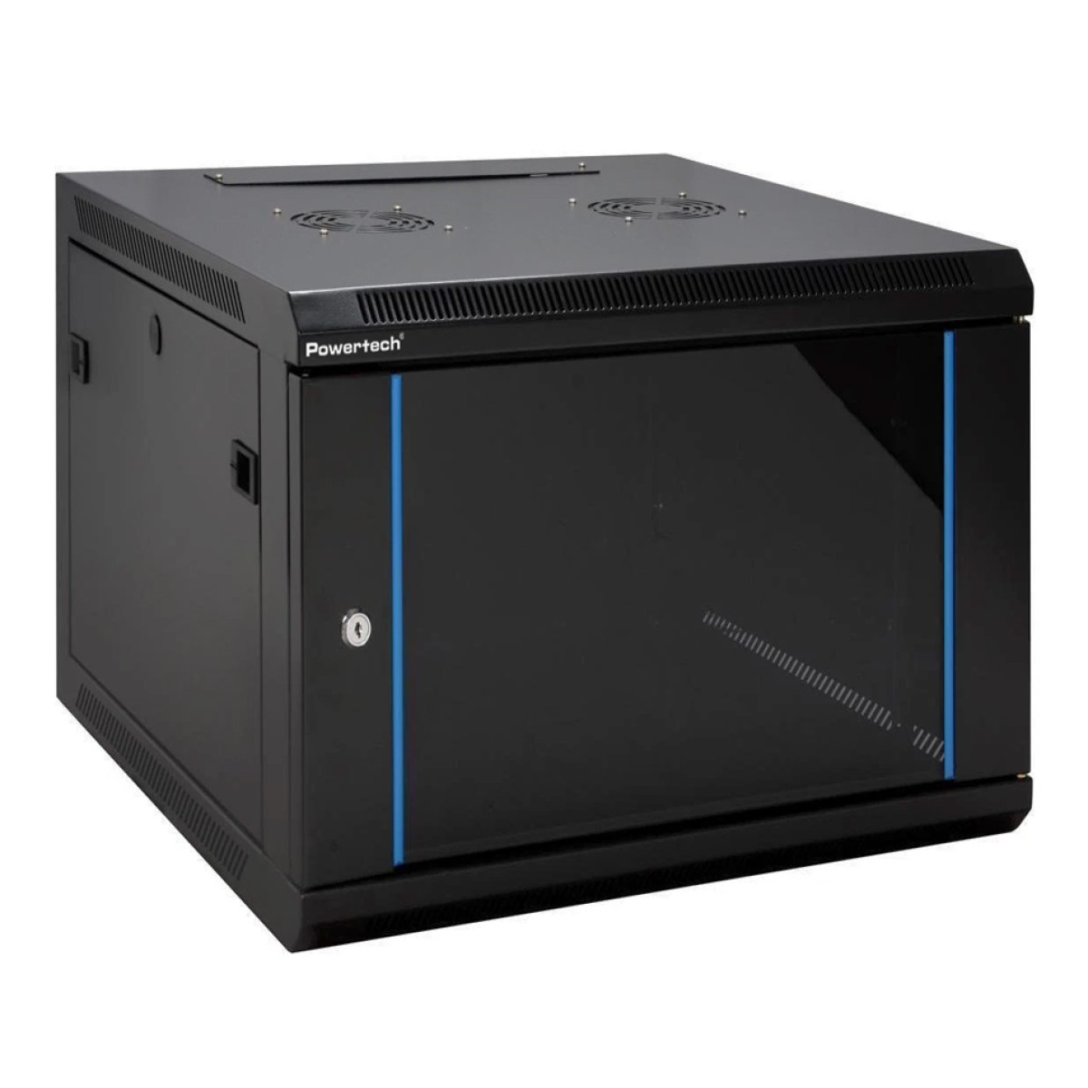 POWERTECH επιτοίχια καμπίνα rack 19" NETW-0038, 600 x 450 x 500mm, 9U