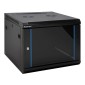 POWERTECH επιτοίχια καμπίνα rack 19" NETW-0038, 600 x 450 x 500mm, 9U