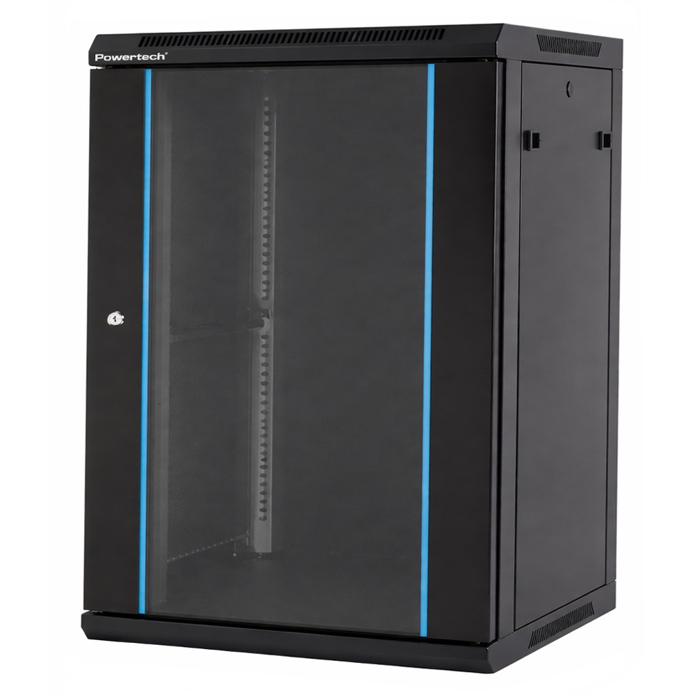 POWERTECH επιτοίχια καμπίνα rack 19" NETW-0039, 600 x 600 x 855mm, 15U