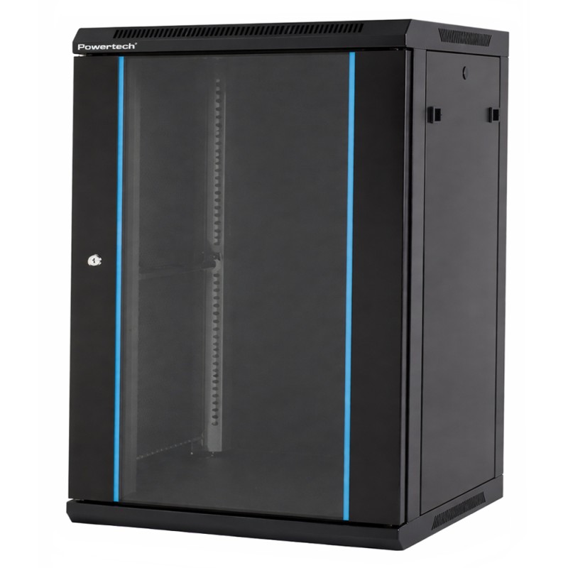 POWERTECH επιτοίχια καμπίνα rack 19" NETW-0039, 600 x 600 x 855mm, 15U