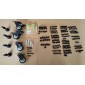 POWERTECH επιδαπέδια καμπίνα rack 19" NETW-0040, 600 x 800 x 1166mm, 22U