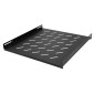 POWERTECH σταθερό ράφι για rack 19" NETW-0043, βάθος 475mm, μαύρο