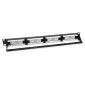 POWERTECH patch panel NETW-0046 για rack 19"/1U, 24 θυρών, CAT 6 UTP, μαύρο