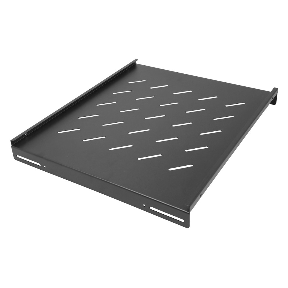 POWERTECH σταθερό ράφι για rack 19" NETW-0052, 1U, βάθος 420mm, μαύρο