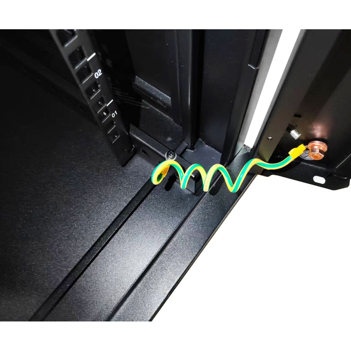 POWERTECH επιτοίχια καμπίνα rack 19" NETW-0055, 600 x 450 x 636mm, 12U